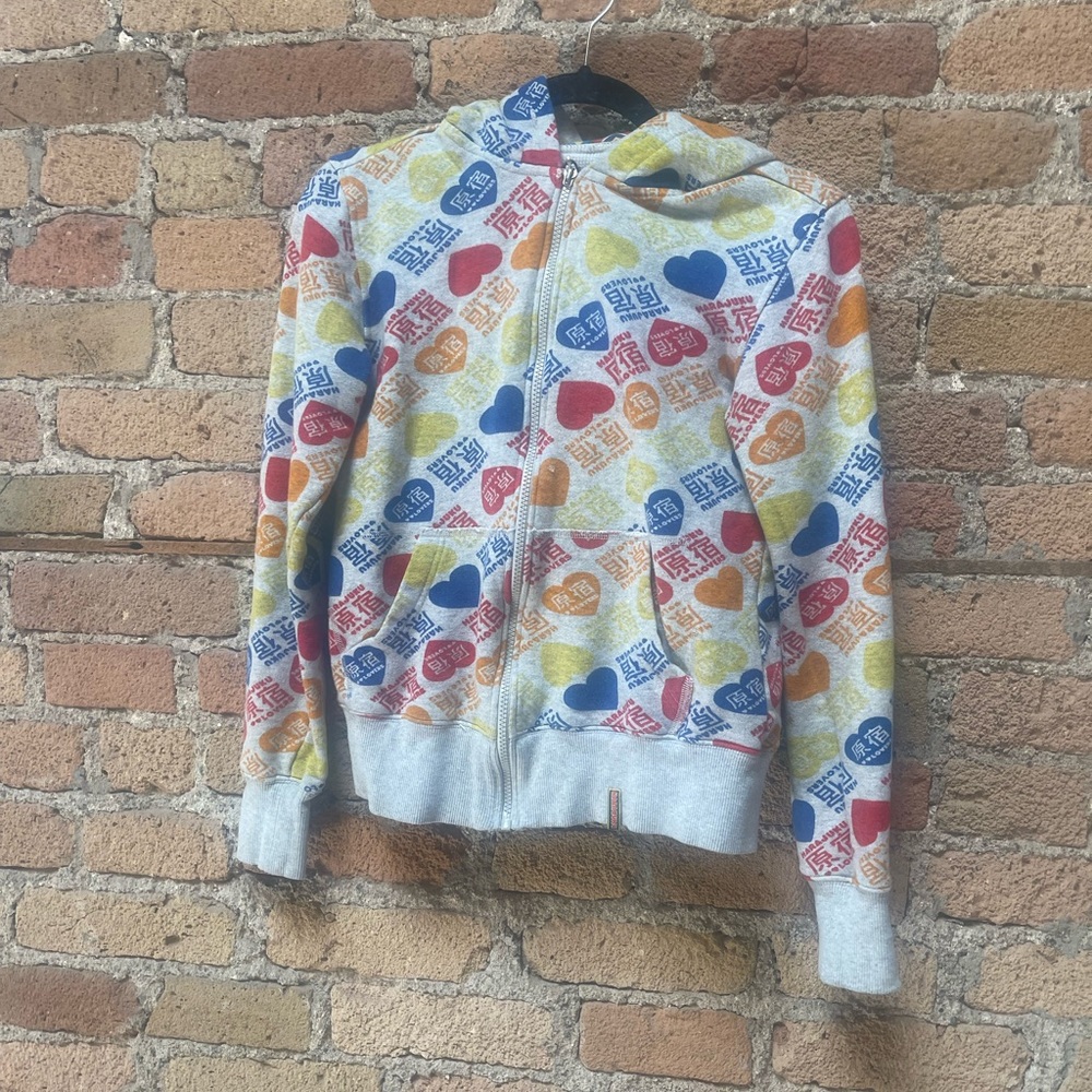 Harajuku Lovers zip hoodie